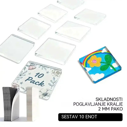 🧲✨ Komplet za izdelavo prozornih magnetov za hladilnik | Ustvarite svoje spomine