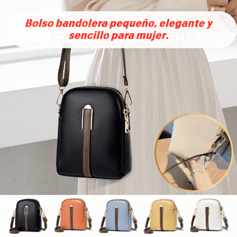 🥰【6 colores】Bolsos de mujer modernos de piel auténtica