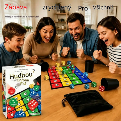 🎲👨‍👩‍👧‍👦Oblíbená desková hra s kostkami Ligreto