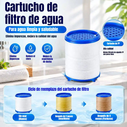 💧Mejora tu agua: Filtro para grifo sin herramientas, compatible con la mayoría de grifos