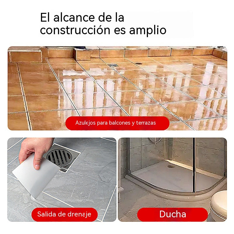 Sellador invisible e impermeable para la reparación de fugas