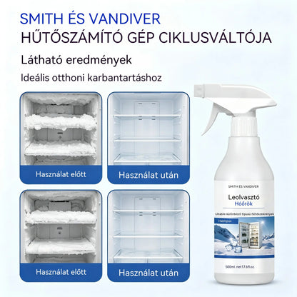 🧊 Leolvasztó spray hűtőszekrényekhez és fagyasztókhoz