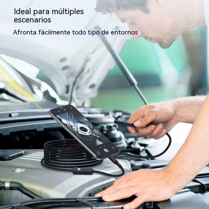 ⏳¡50 % de descuento por tiempo limitado! 🔍 Cámara endoscópica HD resistente al agua para Android y iPhone