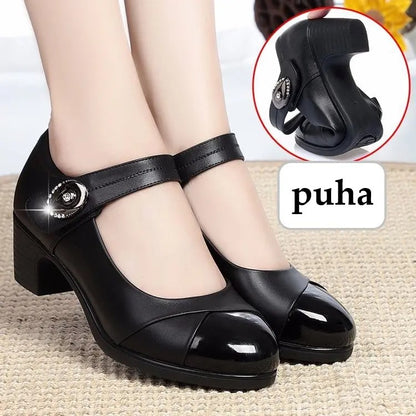 🔥[35–42-es méret] 👡 Puha talpú platformcipő lábfájdalommal küzdő nők számára (5 cm-es sarokmagasság)