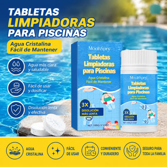 🔥Compre 1 y obtenga 1 gratis（2 botella）Pastillas efervescentes para la limpieza de piscinas