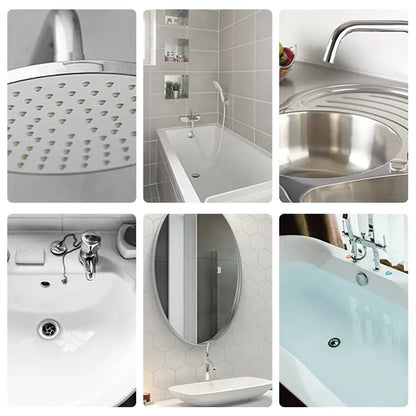 🔥【Compra 1 y llévate 1 gratis】💦Toallitas limpiadoras descalcificadoras multifunción para baño