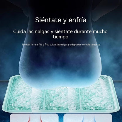 🧊🍃Cojín refrigerante de gel transpirable para el verano, sin necesidad de rellenarlo con agua