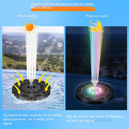 💥Fuente de agua alimentada por energía solar