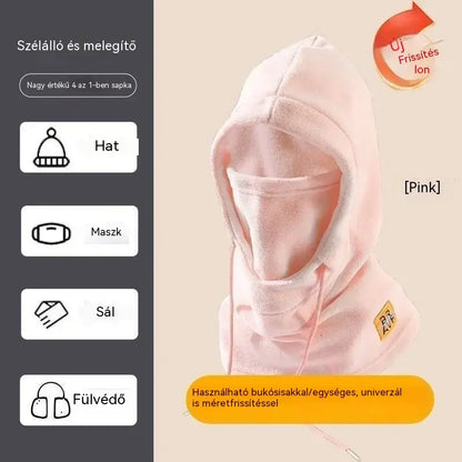 🔥【Vásárolj 1-et, kapsz 1-et ingyen】❄️ Teljes takarást biztosító, polárbéléses termikus sapka, amely akár -20 Celsius-fokig is melegen tart. ⛷️ Ideális síeléshez, motorozáshoz és szabadtéri tevékenységekhez.