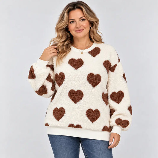 【S-2XL/3 szín】🧶 **Prémium birkabunda anyag**：Bolyhos, vastag és puha szövet, kiváló hőmegtartó képesség a hideg napokra