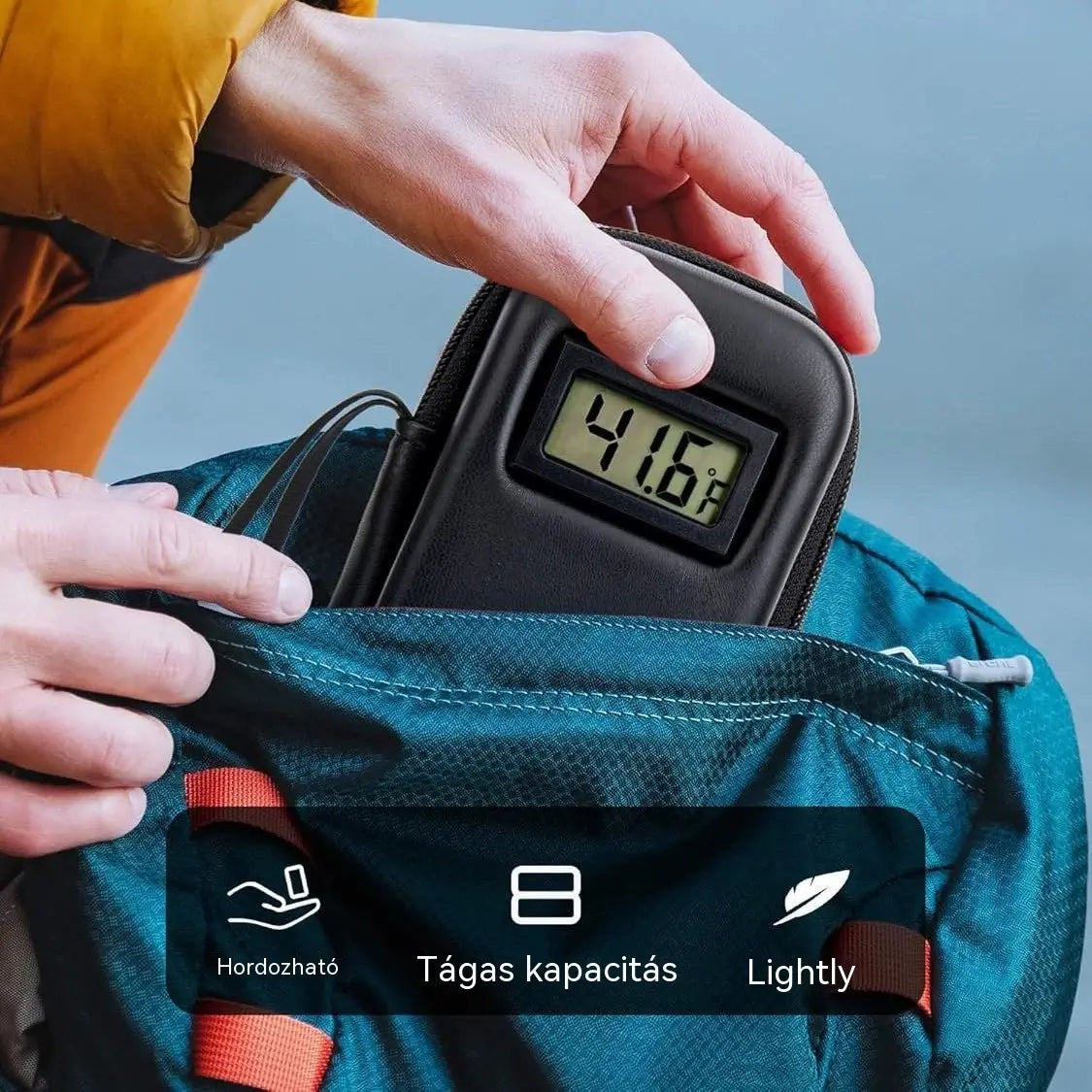 🌡Inzulin utazó hűtőtok hőmérsékletkijelzővel