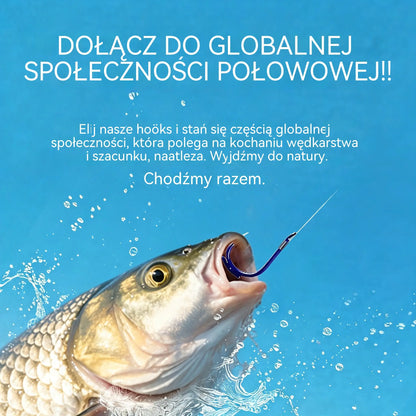 🔥 Kup 1, a 1 dostaniesz gratis ❤️‍🔥 (20 sztuk) Ultra ostre klasyczne podwójne haczyki wędkarskie