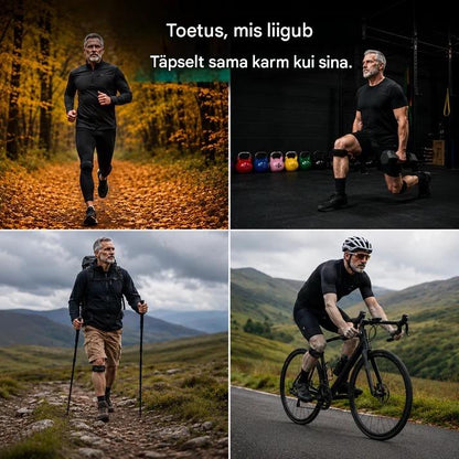 4 paari 27 euro eest🏃‍♀️ Sportlik põlvetugi👉 Põlv vajab aega. See teip annab seda sulle.