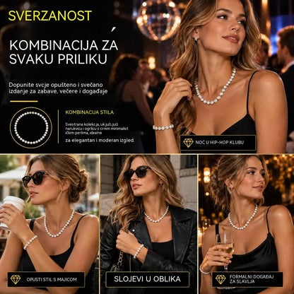 💎 Uštedite nevjerojatnih 50%! ✨ Unisex ogrlica u hip-hop stilu s cirkonima i izvrsnom, besprijekornom galvaniziranom završnom obradom: trendi urbani plesni izgled koji hrabro odražava vašu osobnost. 🎤