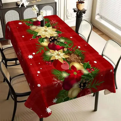 ⏳🔥¡50% de descuento por tiempo limitado! ⏰Mantel navideño decorativo impermeable🎄
