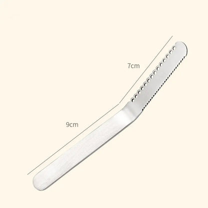 🔥【Compra 1 y llévate 1 gratis】🧈Cuchillo y espátula para mantequilla profesional 3 en 1 de acero inoxidable 304