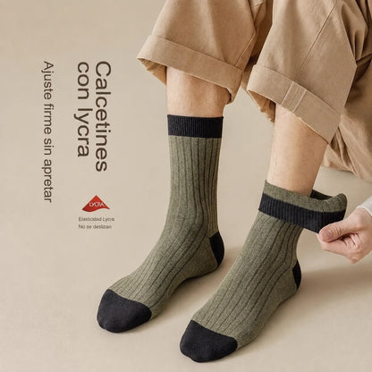 😍🧦【10 pares 26 euros】Calcetines desodorantes de algodón para hombre, nuevos 2026, absorbentes del sudor