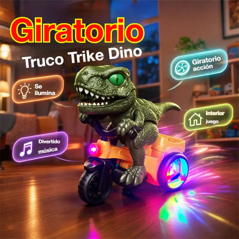 ⏳🔥¡50% de descuento por tiempo limitado! ⏰Triciclo eléctrico de dinosaurio para niños pequeños🦖
