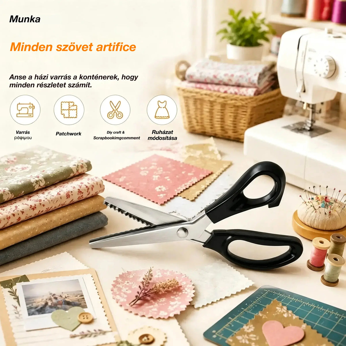 ✂️【2 darab 8900 Ft】🔥Vásárolj 1-et, kapsz 1-et ingyen✂️ Professzionális rózsaszín olló – Éles, rózsaszín olló