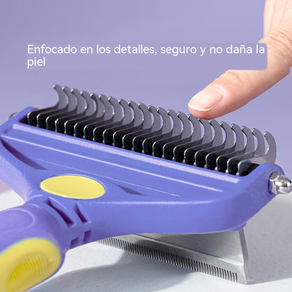 🥳 ¡El más vendido en 2026! 🥳💞 ¡Las ventas superaron las 50.000!🐾 Herramienta profesional para eliminar el pelo muerto de perros y gatos: suave, eficaz y un hogar libre de pelo ✨💖