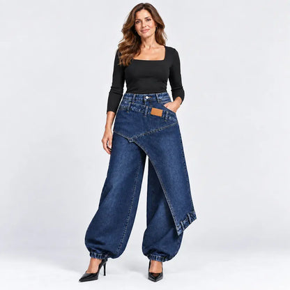 👖【XS-3XL】Stílusos és kényelmes, bő szárú farmer ✨💞
