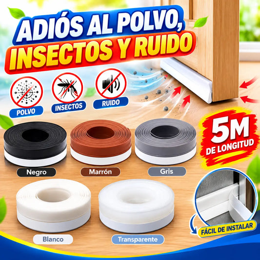 🔥50% de descuento🏠Burlete para puertas de 5 m – ¡Adiós al polvo, los insectos y el ruido!