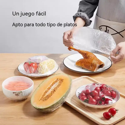 🔥【500 comprimidos por bolsa  27 euros】【Oferta especial de último día: 50% de descuento】✨500 envoltorios de plástico reutilizables y flexibles aptos para alimentos