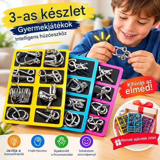🔥🎁【3 darabos készlet】👧👦Gyerekjátékok, intelligens kioldó mechanizmus