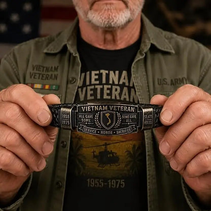 ✝💥49% de descuento, último día de la promoción: Pulsera de Honor para Veteranos