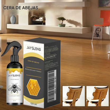 【30%OFF】【50%OFF】🍯 Spray pulidor de madera con infusión de cera de abeja para el mantenimiento de muebles y la prevención de grietas.