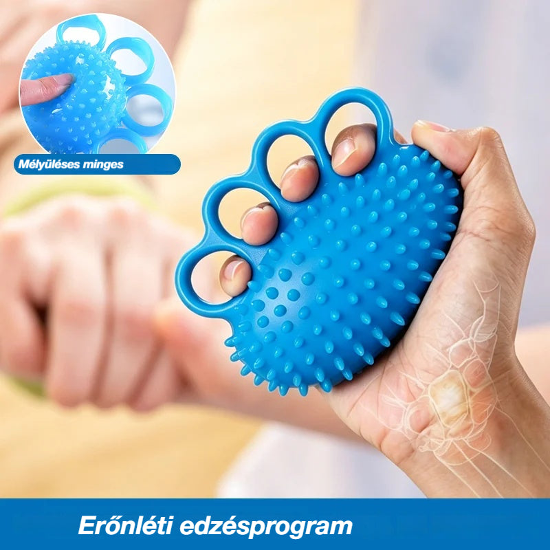 🔥🖐Kézrehabilitációs edzőlabda💪Fokozza a fogás erejét és elősegíti az ujjak ügyességének helyreállítását