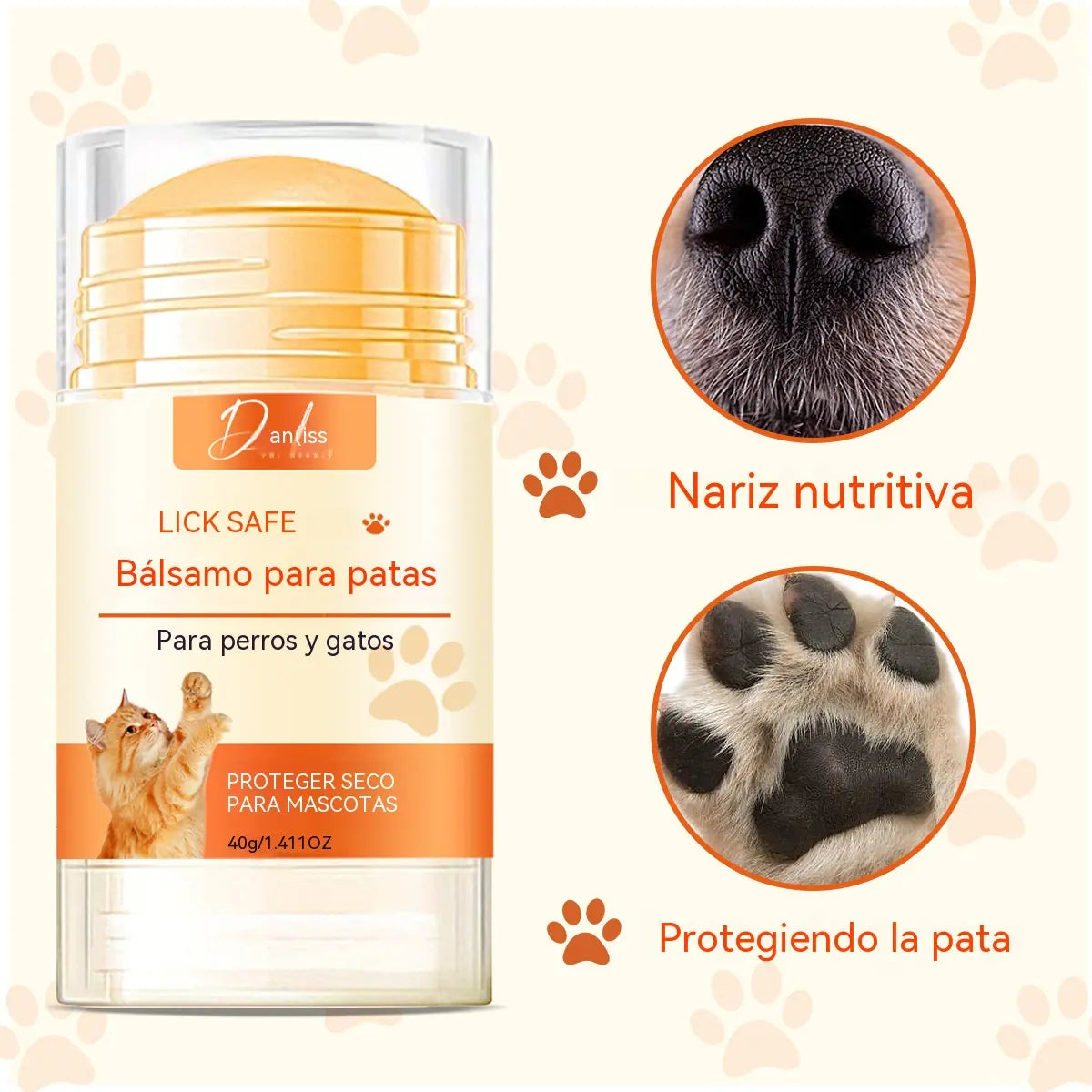 💧3 artículos 26 euros🐾 Bálsamo hidratante para patas – 🐶 Mima las patas suaves y saludables de tu mascota