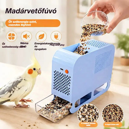 🦜Bird Seed Cleaner – Gyorsan eltávolítja az üres héjakat a tisztább élelmiszerért.