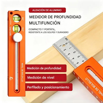 📏 Regla multifuncional con marcas de nivel 🚗 Entrega en un plazo de 7 días laborables 🔥