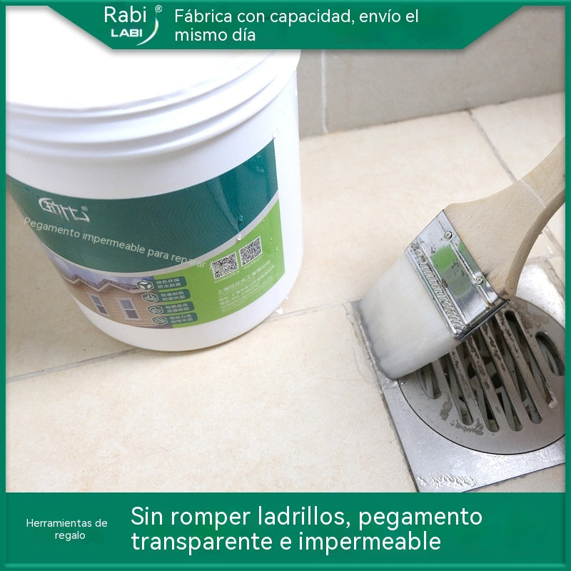 Sellador invisible e impermeable para la reparación de fugas