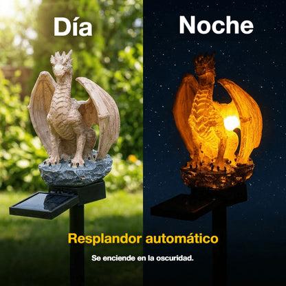 🔥Lámpara solar de jardín — Edición Golden Ember