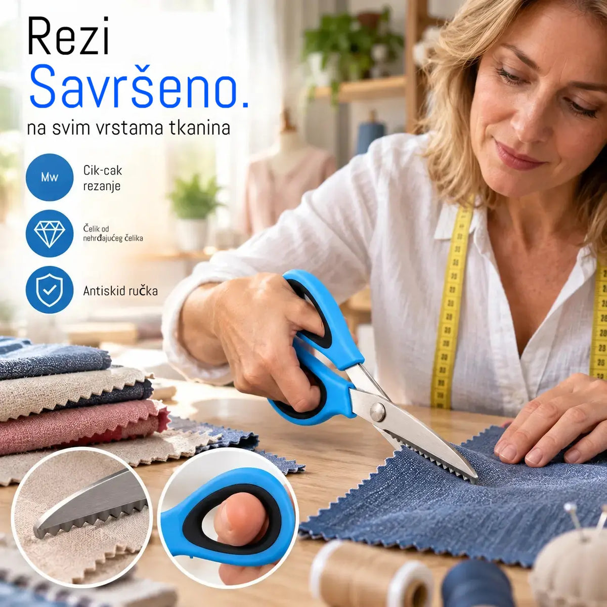 🔥Kupite 1, dobijte 1 gratis✂️ Profesionalne škare za rezanje – Oštre, škare za rezanje