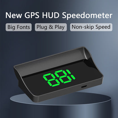 【Šveitsi sõjaväe GPS-navigatsioon vältimishoiatusega】Uus GPS-spidomeeter ja tahhomeeter HUD-ekraaniga