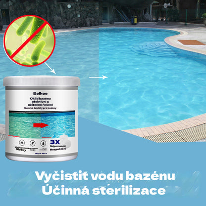 Kupte 1 a získejte 1 zdarma (2 lahvičky) Šumivé tablety na čištění bazénů