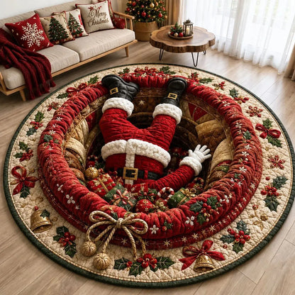 🎄 Vánoční koberec s 3D optickou iluzí