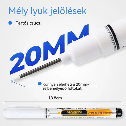 🔥【Vásároljon 5-öt, kapjon 5-öt ingyen】✍️Precíziós hegyű, gyorsan száradó, olaj alapú jelölőtoll