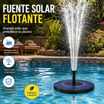 💥Fuente de agua alimentada por energía solar