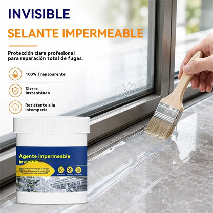 🥳💞 ¡Las ventas superaron las 50.000 unidades! 🔥 【Compra 1 y llévate 1 gratis】💧🛡️ Sellador impermeable invisible: Transparente después del secado, previene eficazmente las fugas en techos, paredes y canalones ✨🏠