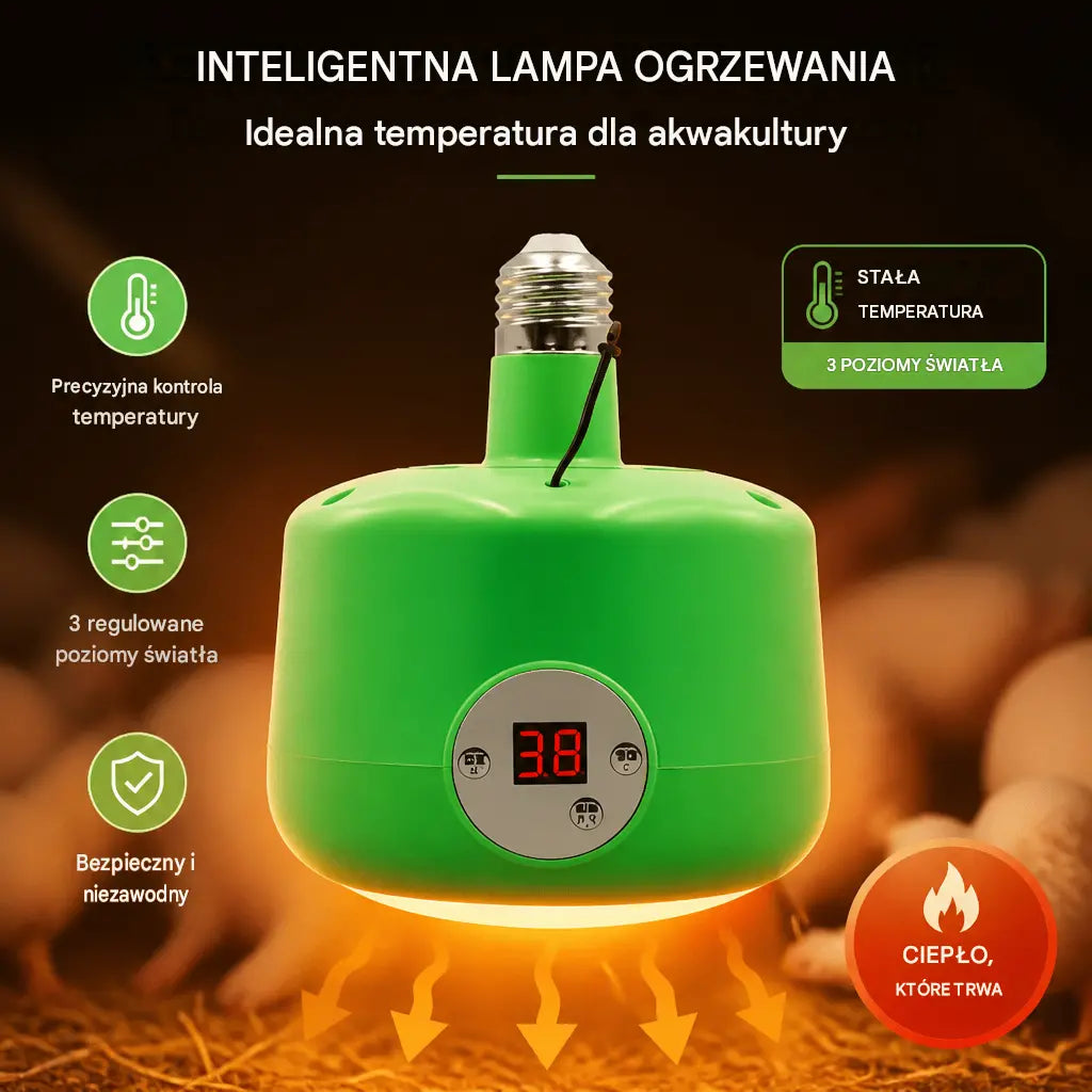 🌈🐣 Pametna termostatska grijaća lampa posebno dizajnirana za domaće životinje 🌡️