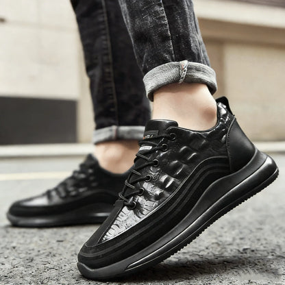 👞【38-48】🐊Luxus olasz sportcipők krokodilmintával