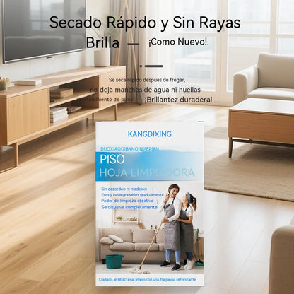 🧹✨ 【4 paquetes-240 tabletas】Pastillas de limpieza multiusos antibacterianas y desodorantes | Aptas para suelos de madera, laminados, azulejos y paredes de caravanas