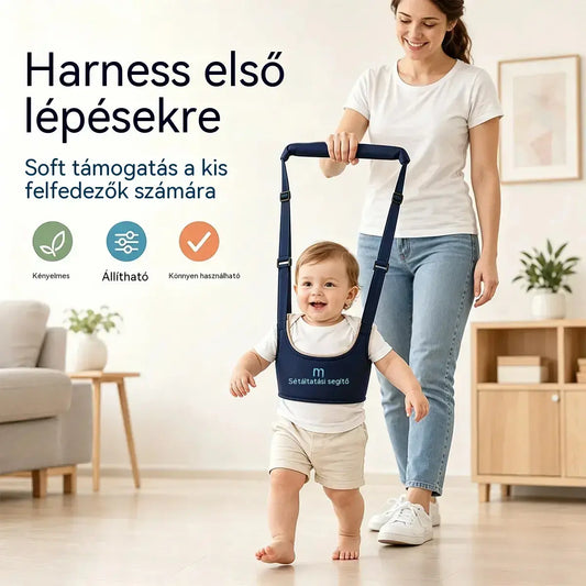 👶🍼 Walking Learning Hám | 2 az 1-ben pánt babáknak, kényelmes, lélegző és leesésgátló 👶🚼