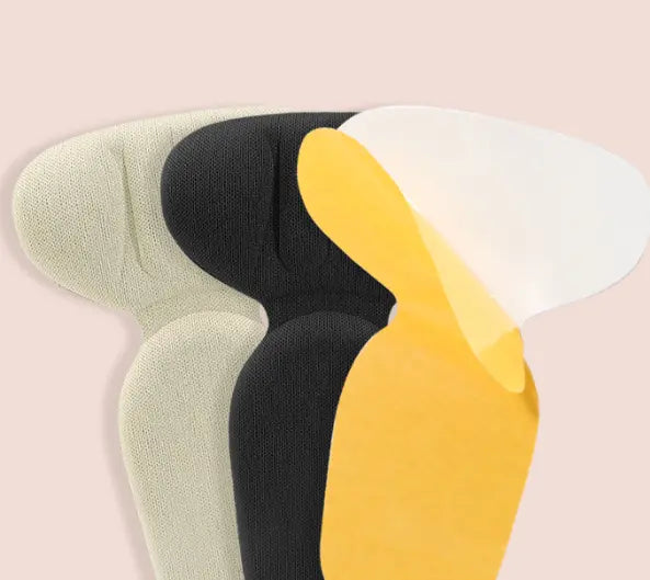 🔥 Paquete de 5 pares | Almohadillas cómodas para el talón – Plantillas acolchadas antideslizantes para un mejor ajuste y comodidad en el talón