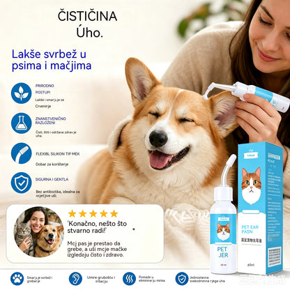 【2 artikla za 24 eura】🐶🐱 Sredstvo za čišćenje ušiju za ublažavanje svrbeža ušiju kod pasa i mačaka.