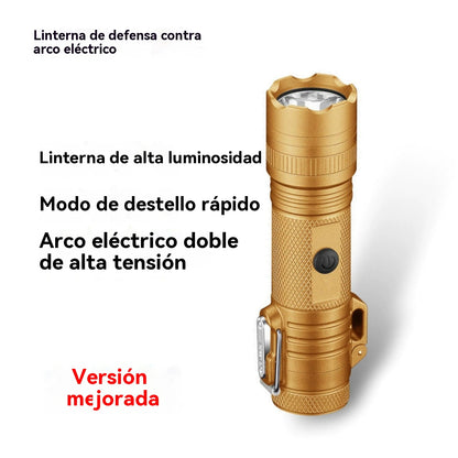🎁50%OFF🎁Linterna de autodefensa de arco 4 en 1